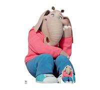 Star Cutouts SC4084 Meena Elephant - Sing Cardboard Cutout With Mini Birthday Party Decoration Gift