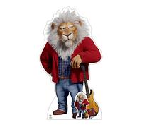 Star Cutouts SC4087 Clay Calloway Bono Lion - Sing Cardboard Cutout With Mini Birthday Party Decoration Gift
