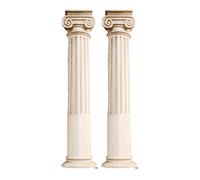 Star Cutouts Two Roman Pillars Height 195 cm Cutout, Multi