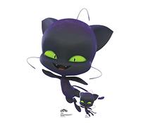Star Cutouts SC4205 Plagg Kwami Star Mini Cardboard Cut Out Height 93cm Miraculous: Tales of Ladybug & Cat Noir
