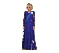 Star Cutouts SC4232 Camilla The Queen Consort with Crown Lifesize Cardboard Cutout With Mini