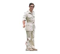 Star Cutouts SC4263 Charles Prince of Wales Cardboard Cutout Young King Charles With Mini Royal Cutout Khaki