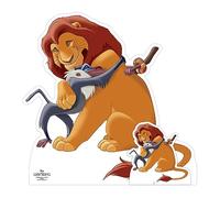 Star Cutouts SC4294 Mufasa Rafiki The Lion King Cardboard Cutout