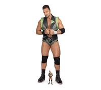 Star Cutouts SC4325 LA Knight WWE Lifesize Cardboard Cutout with Mini Figure - Ideal for WWE Fans, Collectors, and Event Decorations