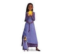 Star Cutouts SC4387 Asha with Wishing Star Small Mini WISH Cardboard Cutout with Mini