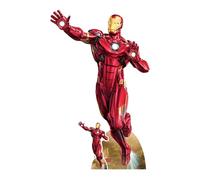 Star Cutouts SC4389 Iron Man Star Mini Small Cardboard Cutout with Mini - Perfect for Marvel Fans, Parties, and Events