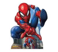 Star Cutouts SC4420 Spider-Man Pose Cardboard Cutout With Mini - Perfect for Marvel Fans, Parties, and Events