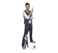 Star Cutouts SC4433 Doctor Who Fourteenth Doctor Waistcoat Star Mini Cardboard Cutout - Compact Collectible for Whovian Displays