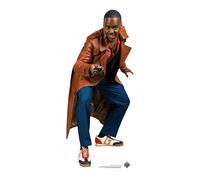 Star Cutouts SC4492 Ncuti Gatwa Fifteenth Doctor with Sonic Screwdriver Small Doctor Who Cardboard Cutout Ideal for Doctor Who Fans, Parties, Collectors and Events
