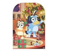 Star Cutouts SC4536 Bluey Christmas Stand-In Cardboard Cut Out Height 131cm