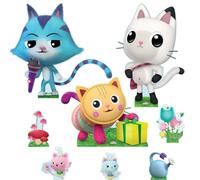 Star Cutouts SC4564 Gabby’s Dollhouse Pandy Paws, CatRat & Pillow Cat Multi Pack (56cm) - Fun Party Decorations & Room Décor