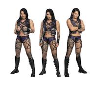 SC4577 Rhea Ripley Three Shelf Top Cardboard Cutouts Height 31cm - Ideal for WWE Theme, Parties, Birthdays & Fans, Room Decorations & Events