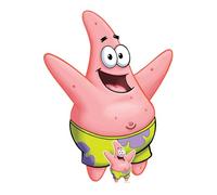 Star Cutouts SC4608 Patrick Star Cardboard Cut Out Height 123cm Official Merchandise Party Birthday Room Decoration
