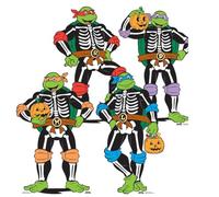 Star Cutouts SC4639 TMNT Halloween Star Mini Multi Pack Teenage Mutant Ninja Turtles Cardboard Cutouts Height 64cm