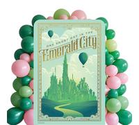 Star Cutouts SC4656 Wicked Universal Pictures Emerald City Backdrop Single Cardboard Cut Out Height 133cm