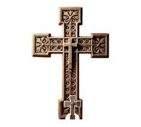 Star Cutouts SC4672 Wooden Cross -Cardboard Cut Out Height 130cm - Ideal for Easter, Religious Events & Celebrations