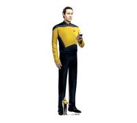 Star Cutouts SC4679 Data Cardboard Cut Out Height 179cm - Ideal for Star Trek Theme, Parties, Birthdays, Collectors & Fans, Room Decorations & Events
