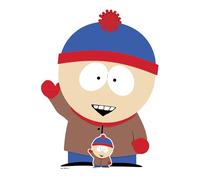 Star Cutouts SC4693 South Park Stan Cardboard Cut Out Height 95cm Official Merchandise Ideal Cardboard Figure for Fans, Gifts, Collectors & Display