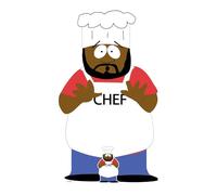 Star Cutouts SC4703 South Park Chef Cardboard Cut Out Height 164cm Official Merchandise Ideal Cardboard Figure for Fans, Gifts, Collectors & Display