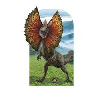 Star Cutouts SC4725 Dilophosaurus Stand In Dinosaur Jurassic World Rebirth Cardboard Cut Out Height 135cm Official Merchandise Party Birthday Room Decoration