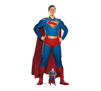 Star Cutouts SC4731 Superman Movie Hero Pose David Corenswet Cardboard Cut Out Height 193cm, Lifesize Display for Fans & Parties