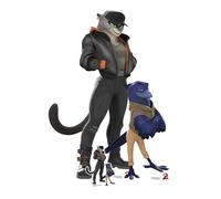 Star Cutouts SC4811 Bad Guys Pack Kitty & Susan Cardboard Cut Out Height 113cm