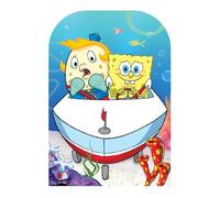 Star Cutouts SC4885 Mrs Puff and SpongeBob Backdrop Single Cardboard Cutout Height 131cm - Birthdays, Parties, Gifts & Rooms