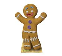 STAR CUTOUTS SC787 Gingy Gingerbread Man Cardboard Cutout - Ideal for Shrek & Puss In Boots Movie Fans, Theme Parties, Shrek Birthdays & Events