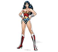 Star Cutouts SC845 Wonder Woman Cardboard Cutout Perfect for Birthdays, Gifts, Parties & Fans DC Superhero 177cm Tall