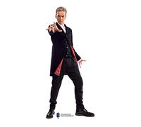 STAR CUTOUTS SC914 Peter Capaldi Doctor Mini Cardboard Cutout Height 95cm Ideal for Doctor Who Fans, Parties, Collectors and Events
