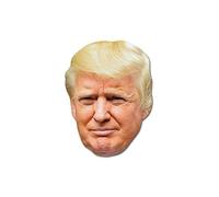 Star Cutouts SM251 Fun Cardboard Face Mask of Donald Trump. Great Talking Point, Fun for Events and Parties. Hand/A, Bronze
