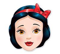 STAR CUTOUTS SM335 Snow White Fun Face Mask for Children for Birthdays, Fans & Disney Princess Parties Talking Point, Multicolour,?25 x 5 x 25 cm
