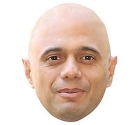 STAR CUTOUTS SM347 Sajid Javid Cardboard Face Mask - Political Costume Fancy Dress