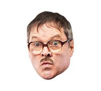 STAR CUTOUTS SM355 Jim aka Mark Heap Cardboard Face Mask - Friday Night Dinner - Fancy Dress