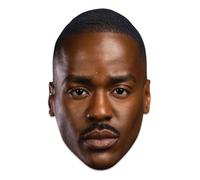 STAR CUTOUTS SM464 Doctor Who Ncuti Gatwa Fifteenth Doctor Cardboard Face Mask - Sci-Fi Costume Fancy Dress