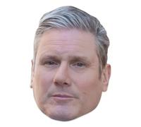 Star Cutouts SM466 Single Cardboard Face Mask of Keir Starmer British Politician Great Talking Point, Fun for Events and Parties