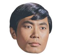 Star Cutouts SM514 Sulu Mask (George Takei) Star Trek - Tabs & Elastic - Perfect for Parties & Collectors