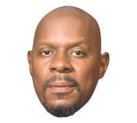 Star Cutouts SM516 Benjamin Sisko Mask (Avery Brooks) Star Trek - Tabs & Elastic - Cosplay & Sci-Fi Fan Events