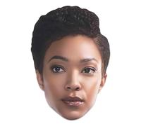 Star Cutouts SM519 Michael Burnham Mask (Sonequa Martin-Green) Star Trek - Tabs & Elastic - Cosplay & Fan Events