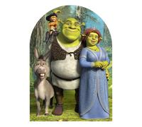 STAR CUTOUTS STSC821 Offical Lifesize Cardboard Cutout Party Decoration & Fun Gift Shrek Fiona Donkey Child Size Stand in Height 134cm