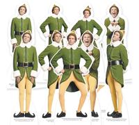 Star Cutouts Buddy Elf Christmas Table Decorations