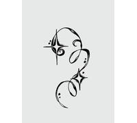 Star Dance Animal Juice Plant Ink Is Waterproof Semi-Permanent And Long-Lasting For 2 Weeks Simulated Temporary Tattoo Sticker Tattoo