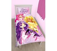 Star Darlings Shine Panel Print Duvet Set, Polyester-Cotton, Multi-Colour, Single