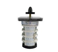 Star Delta 3 Positions Cam Switch Power Changeover Rotary 16 Terminals Silver Contact DC Transfer Selector YMZ12-32/4