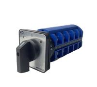 STAR DELTA Cam Switch 5 Poles 3 Positions LW26-63/5 0-Y-D 63A 20 Terminals Changeover Rotary Switches Silver Contact