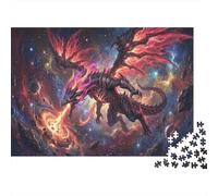 Star Devourer Dragon 1000 Piece Jigsaw Puzzle,Educational Toy,Adults & Kids 14+,Great Gifts,Impossible Challenge,Home Wall Decor,Premium Cardboard,Stress Relief 38x26cm