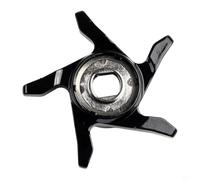 Star Drag Relief Wrench Fabricated from Aluminum for Baitcast Reels to Provide Drag Adjustment Capability and Long-Term Use (Left Black)