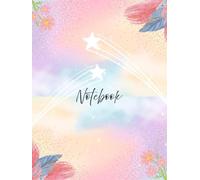 Star Dreamy Unruled Notebook - Pastel color notebook for Notes, Sketches, and Ideas