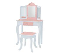 Star Dressing Tables Vanity Table w/ Mirror & Stool TD-11670Q by Teamson Kids