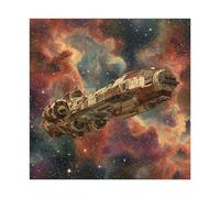 Star Drifters Poster Canvas Poster Bedroom Decor Landscape Office Room Decor Gift 24" L X 24" W